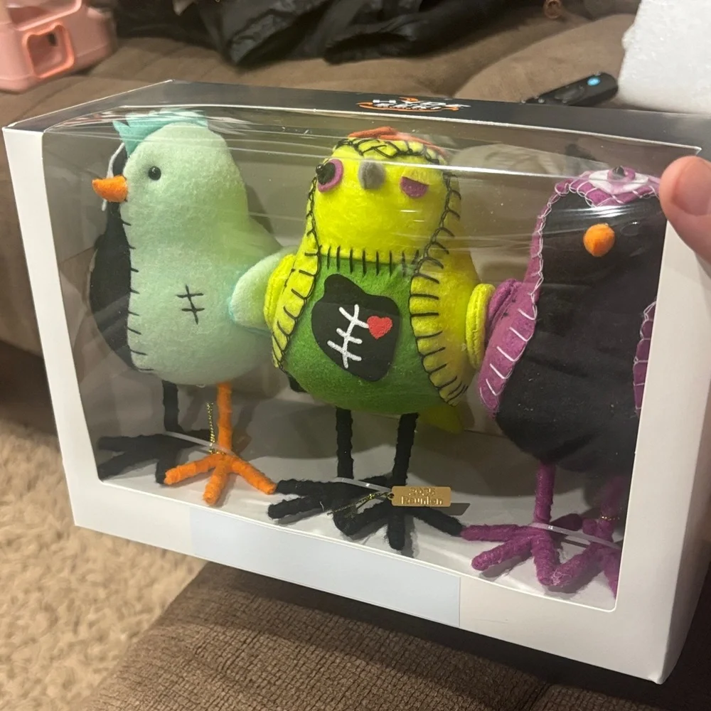 Colorful Plush Bird Hyde and EEK Set